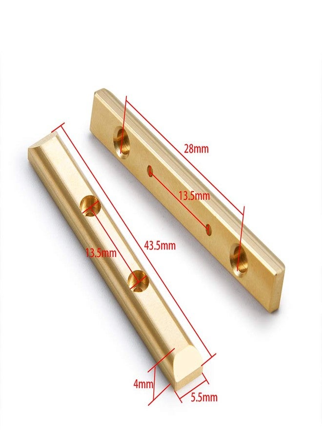RCLions Brass Boulder Bars for 1:24 Axial SCX24 AXI90081 Frame Rails RC Crawler Car Upgrades Accessories - Image 2
